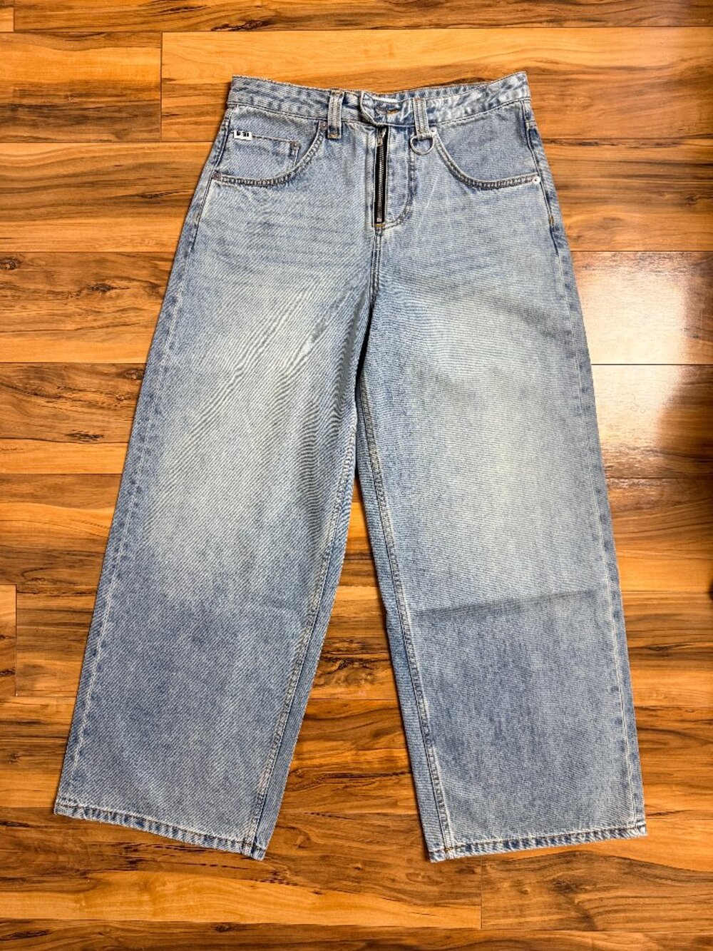 The Ragged Priest Slim Sweeper Jean D-Ring Size 28 NWT